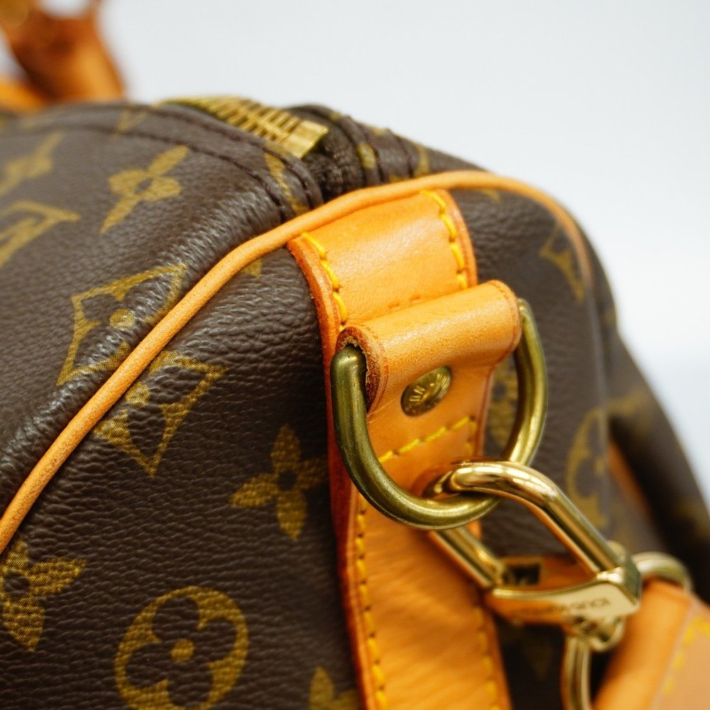 Louis Vuitton Boston Bag Monogram Keepall Bandouliere 55 M41414 Brown Men's W... - Picture 13 of 16